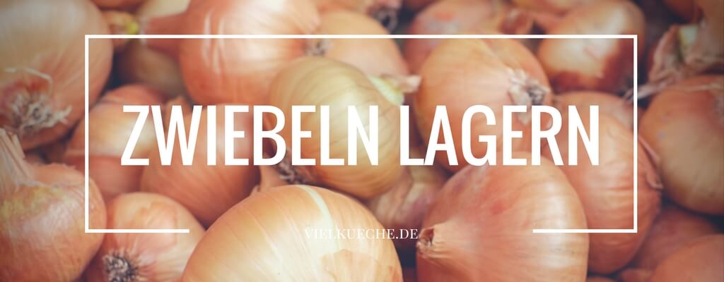Zwiebeln lagern - so halten sich Zwiebeln herrlich lange